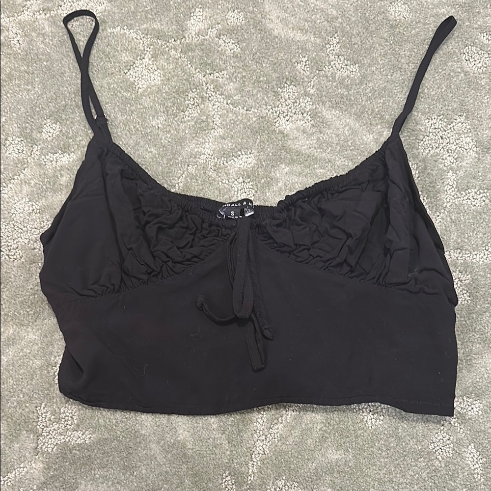 Black Crop Top